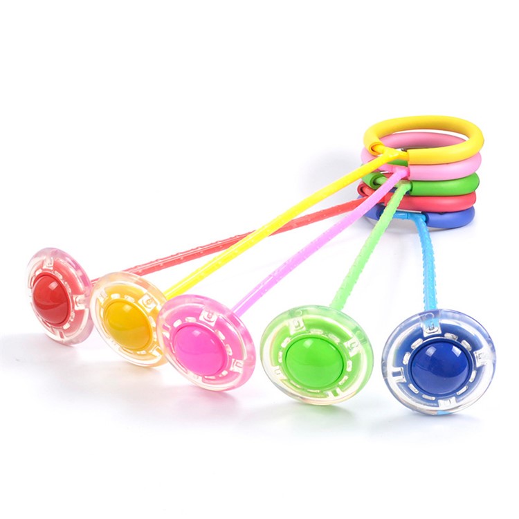 Luminous Bouncing Ball Jumping Ring Fitness Sports Toy - Random Color-3