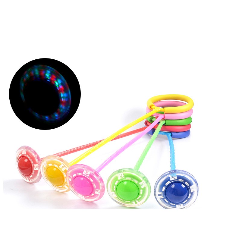 Luminous Bouncing Ball Jumping Ring Fitness Sports Toy - Random Color-4