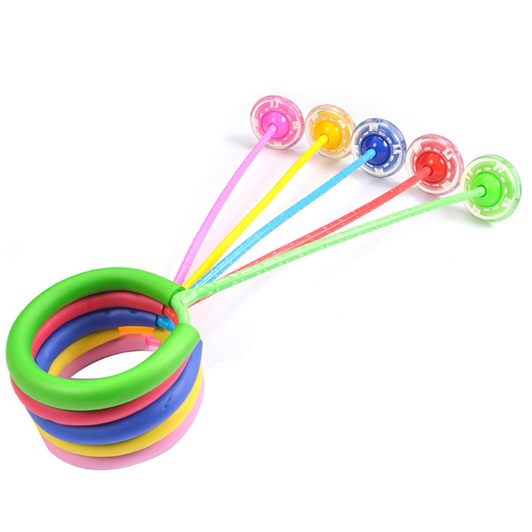 Luminous Bouncing Ball Jumping Ring Fitness Sports Toy - Random Color-8