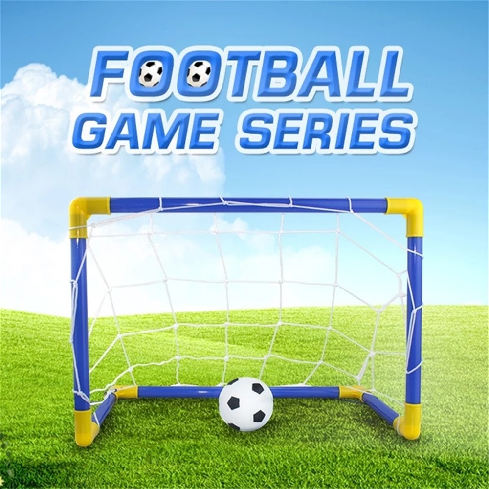 Children's Portable Soccer Goal Set Indoor Durable Football Play Kit 44cm-5