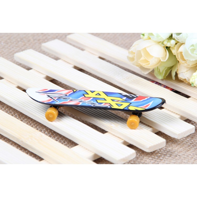 10Pcs/lot Mini Finger Skateboard Alloy Stents Finger Skate Boarding-13