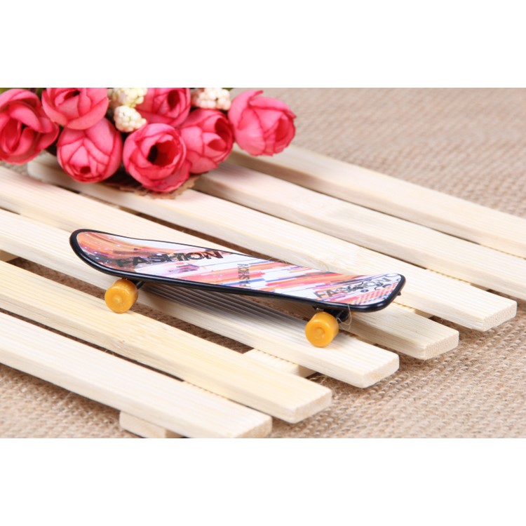10Pcs/lot Mini Finger Skateboard Alloy Stents Finger Skate Boarding-3