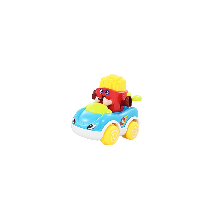 4PCS/Lot Cute Dining Car Push & Play Vehicles Car Toys-8