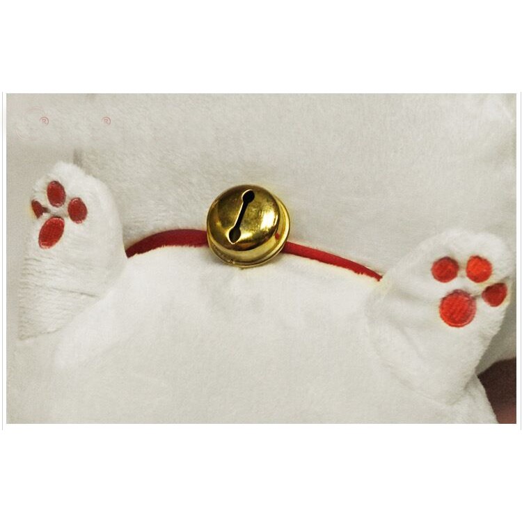 20cm Natsume Yuujinchou Cat Nyanko Sensei Plush Stuffed Toy Kids Doll - Smiling Eyes-9