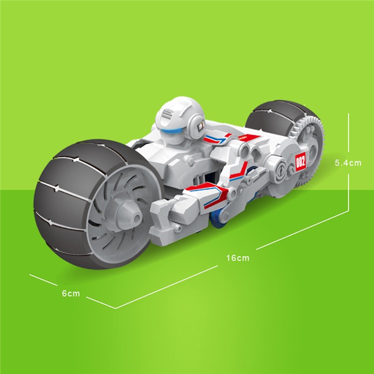 MG001-1 Saltwater Powered DIY Motorcycle Educational Toy Kit for Children-6