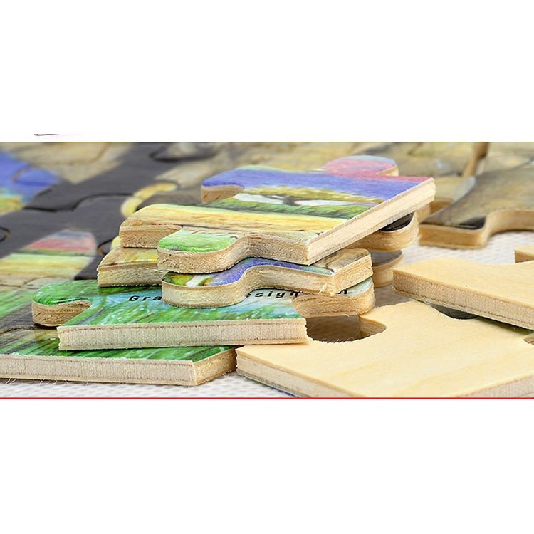 GOKI 24 Pieces Wooden Puzzle Educational Toys for Kids - Polar Animals-8