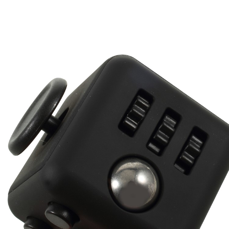 Fidget Cube Relieves Stress And Anxiety for Children and Adults - Black-4