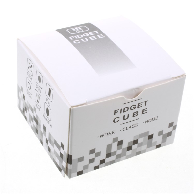Fidget Cube Relieves Stress And Anxiety for Children and Adults - Black-5