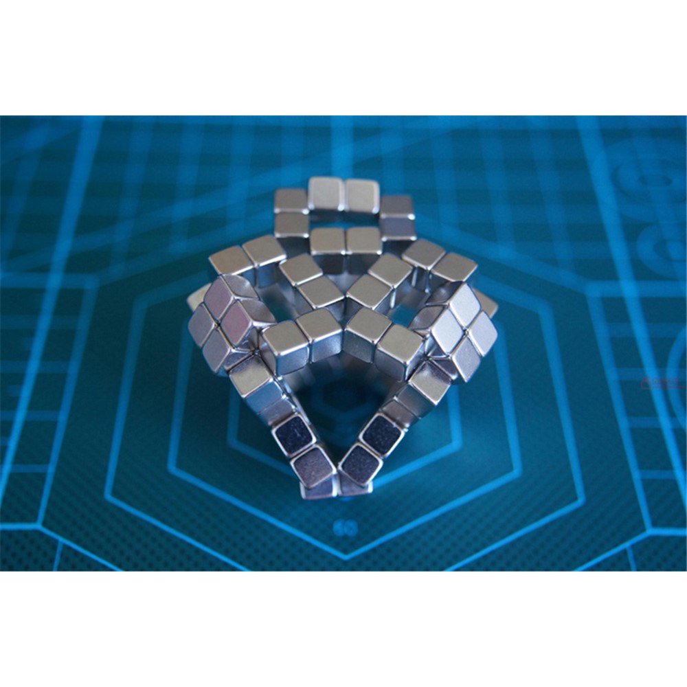 216Pcs 5mm Magnetic Cubes Squares Magic DIY Puzzle Educational Toy-14