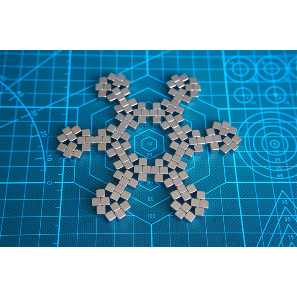 216Pcs 5mm Magnetic Cubes Squares Magic DIY Puzzle Educational Toy-16