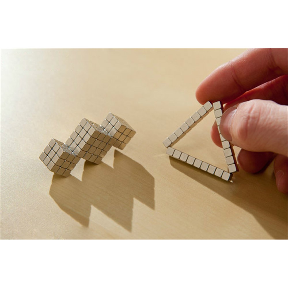 216Pcs 5mm Magnetic Cubes Squares Magic DIY Puzzle Educational Toy-17