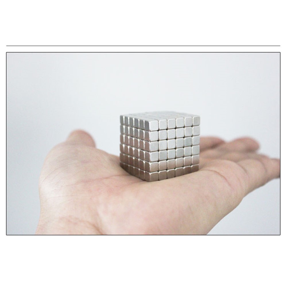 216Pcs 5mm Magnetic Cubes Squares Magic DIY Puzzle Educational Toy-2