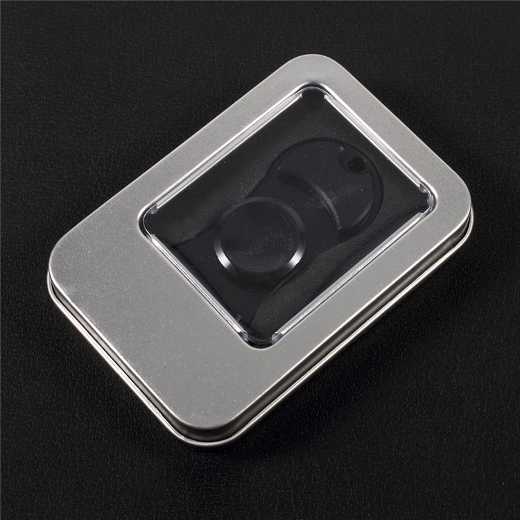 Aluminum Alloy Fidget Spinner Toy Hand Spinners Stress and Anxiety Relief Toy - Black-6
