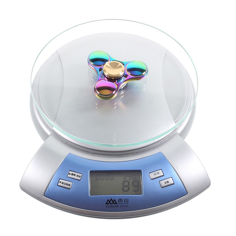 UFO EDC Metal Hand Spinner Fidget Toy Titanium Alloy Hand Spinner - Multi-color-11
