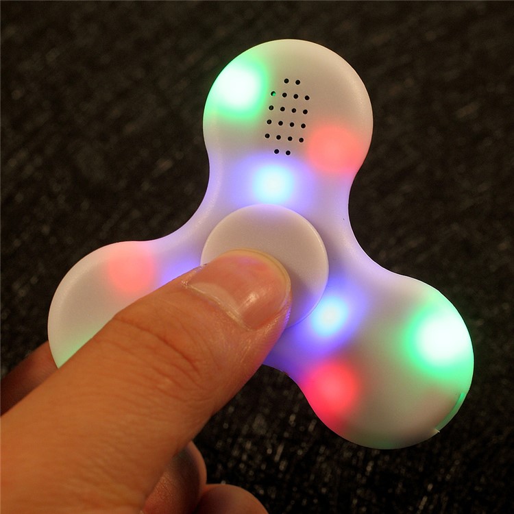 Fidget Spinner Tri-Spinner Fidget Gyro with Bluetooth Speaker Focus 