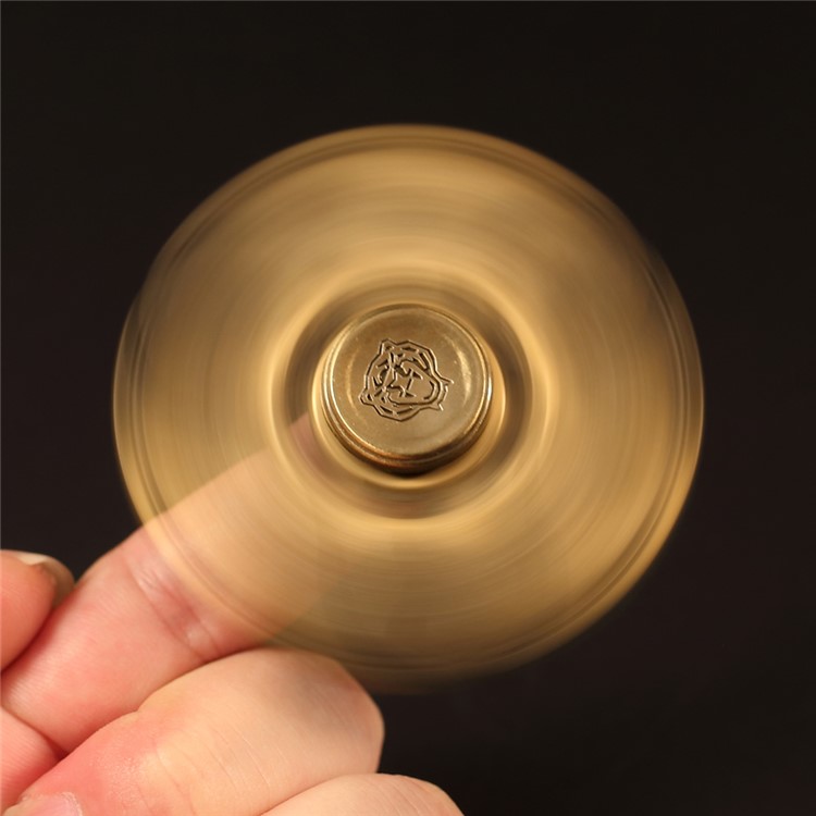 US Cent Pattern Fast Bearing Tri-Spinner Fidget EDC Focus Toy Relieve ADHD Anxiety-6