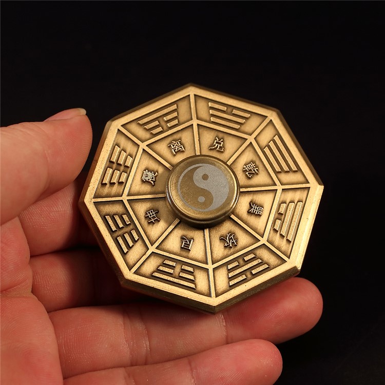 Eight Divinatory Pattern Fast Bearing Spinner Fidget Hand Spinner EDC Focus Toy-4