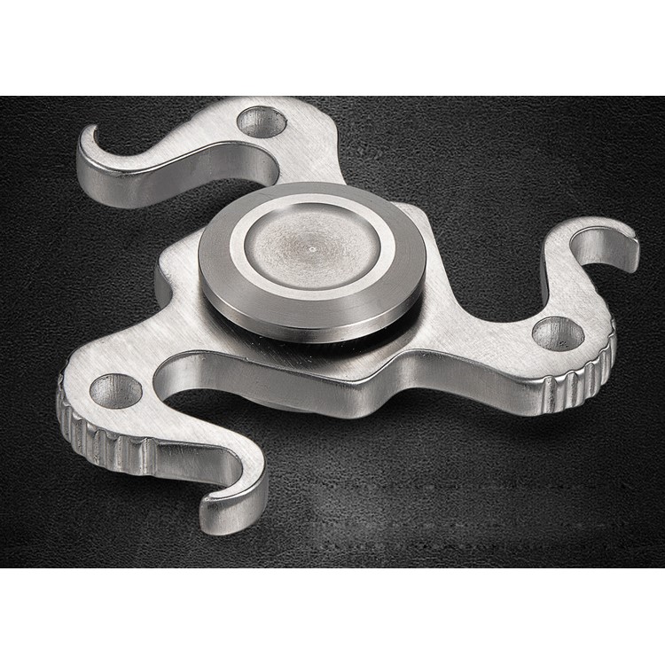 XOSOY Bottle Opener Design Tri Fidget Spinner Hand Finger Toy Relieve Anxiety and Boredom-3