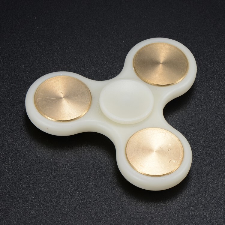 2PCS/Lot XOSOY Tri Fidget Spinner Metal Finger Hand Toy Stress Reducer-6