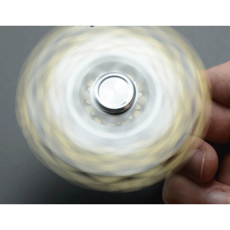 XOSOY 9 Gears Brass Spinner Fidget Toy Hand Spinner Stress Reducer-6