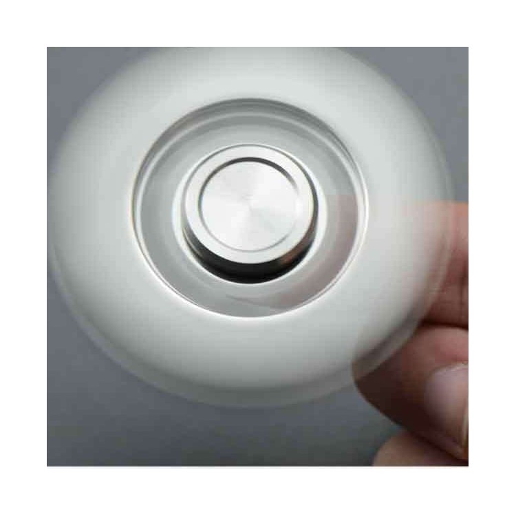 XOSOY Tri Fidget Spinner Stainless Steel Finger Toy Stress Reducer Relieve Anxiety and Boredom-4