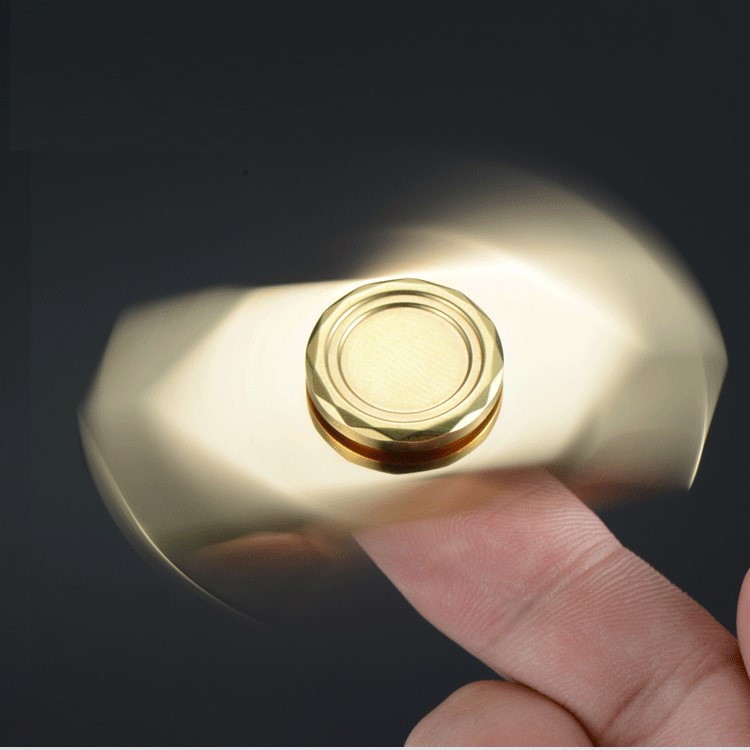 XOSOY Spinner Fidget Stainless Steel Finger Toy EDC Focus Toy Stress and Anxiety Relief Toy-1