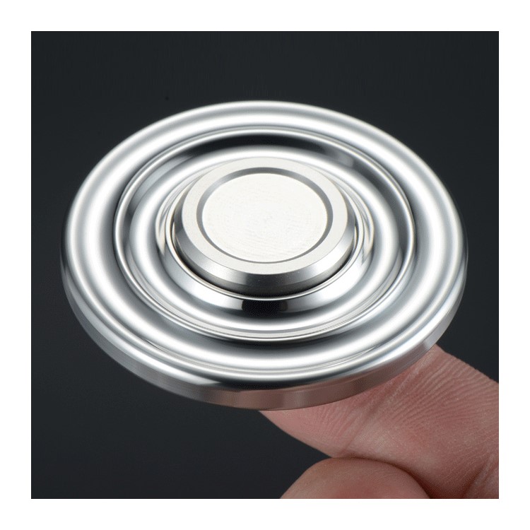 XOSOY Round Shape Spinner Fidget EDC Focus Toy Stress and Anxiety Relief Toy-1