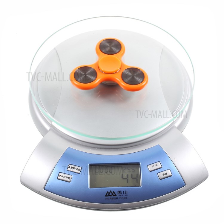 Smart LED Light Tri-Spinner Fidget High Speed Bearing Hand Spinner - Orange-10