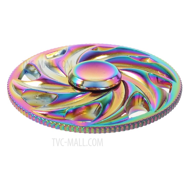 Colorized Hot Wheels Shape Aluminum Alloy Spinner Fidget Spinner Finger Toy EDC Focus Toy-3