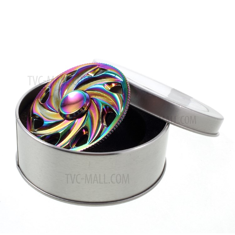 Colorized Hot Wheels Shape Aluminum Alloy Spinner Fidget Spinner Finger Toy EDC Focus Toy-6