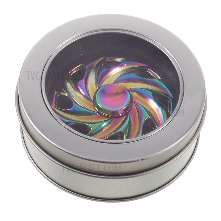 Colorized Hot Wheels Shape Aluminum Alloy Spinner Fidget Spinner Finger Toy EDC Focus Toy-9
