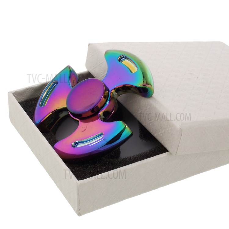 Axe Shape Tri-Spinner Fidget Spinner Finger Toy EDC Focus Toy-5