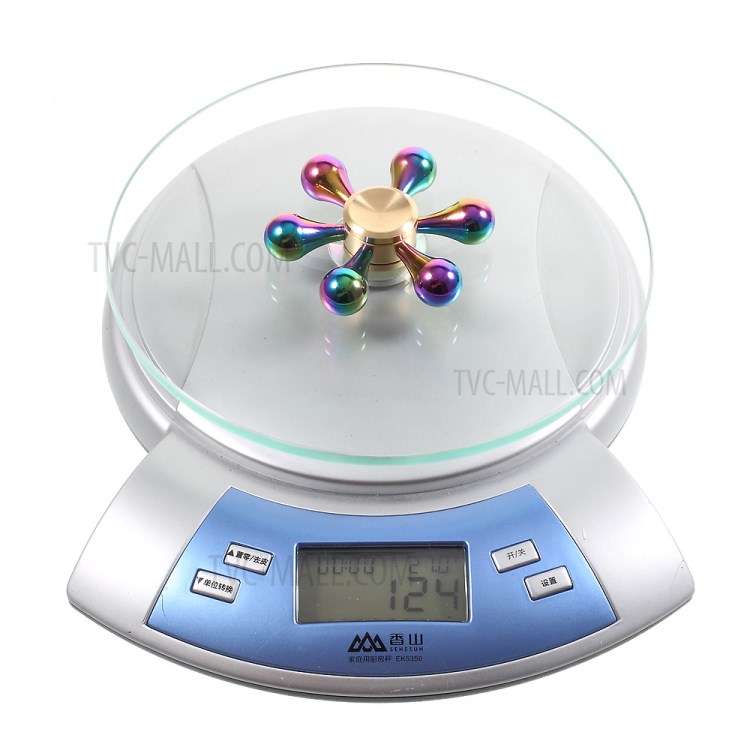 Colorful Metal Hexagon Fingertip Gyroscope Hand Spinner Fidget EDC Focus Toy-14