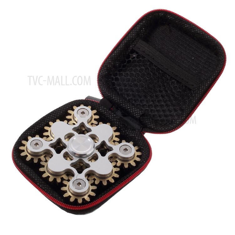 Nine 9 Gears Metal Hands Fidget Spinner EDC Fidget Toy Stress Reducer-10