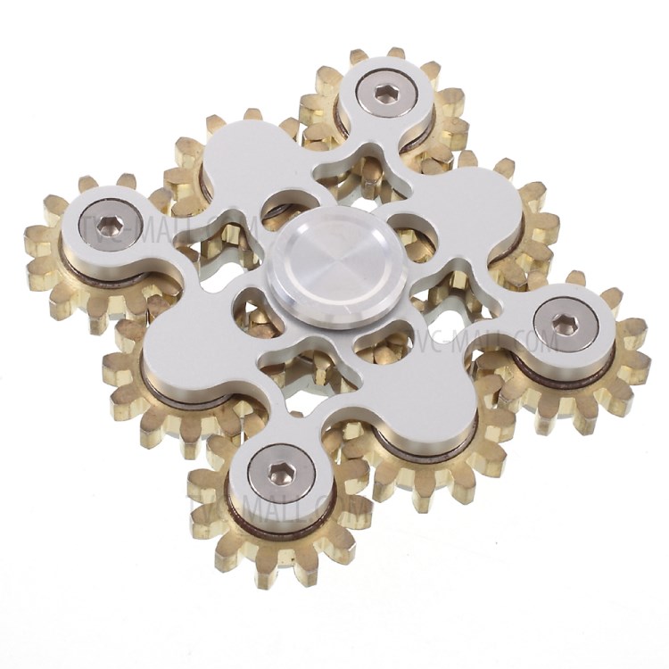 Nine 9 Gears Metal Hands Fidget Spinner EDC Fidget Toy Stress Reducer-2