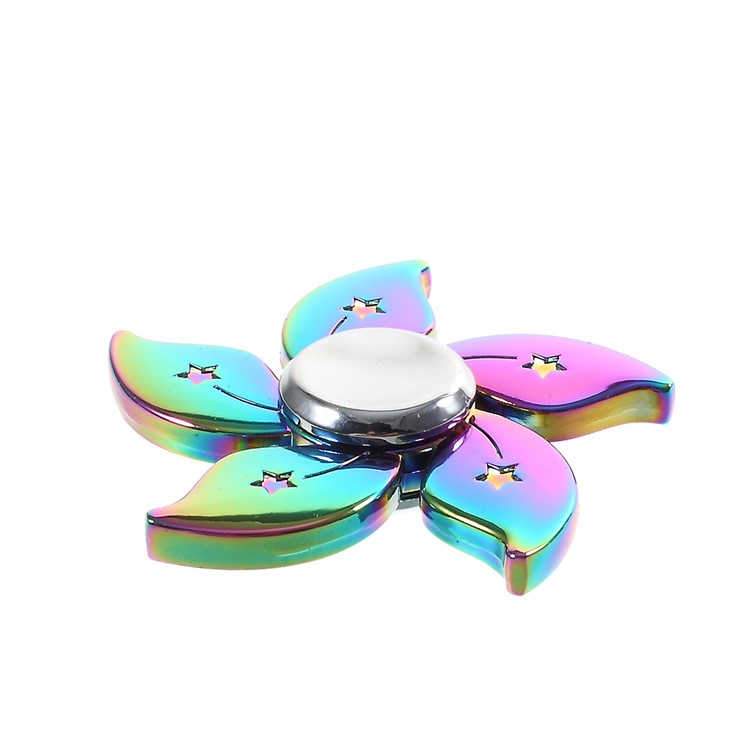 Bauhinia Flower Pattern EDC Focus Toy Spinner Fidget Toy Hand Spinner-1
