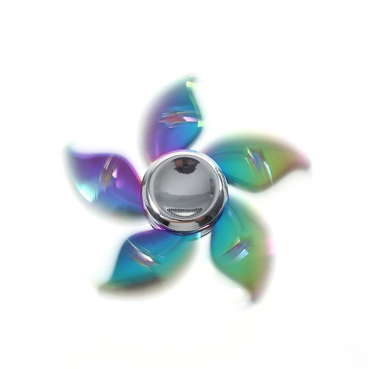 Bauhinia Flower Pattern EDC Focus Toy Spinner Fidget Toy Hand Spinner-10