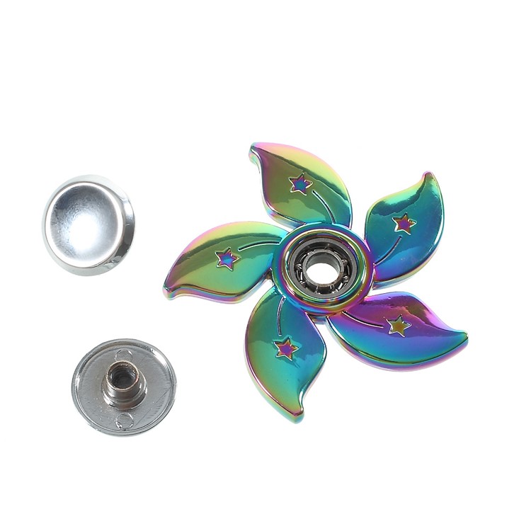 Bauhinia Flower Pattern EDC Focus Toy Spinner Fidget Toy Hand Spinner-11