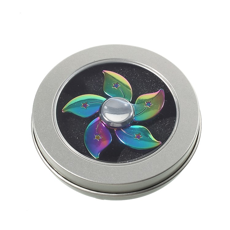 Bauhinia Flower Pattern EDC Focus Toy Spinner Fidget Toy Hand Spinner-13
