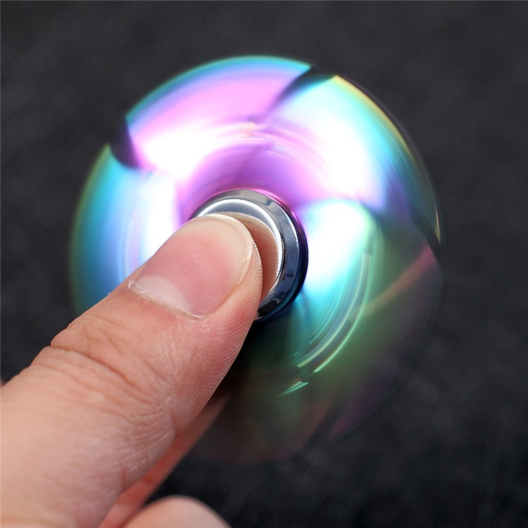 Bauhinia Flower Pattern EDC Focus Toy Spinner Fidget Toy Hand Spinner-2