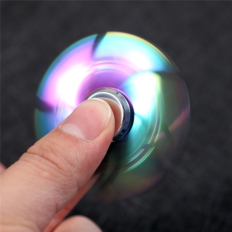 Bauhinia Flower Pattern EDC Focus Toy Spinner Fidget Toy Hand Spinner-3
