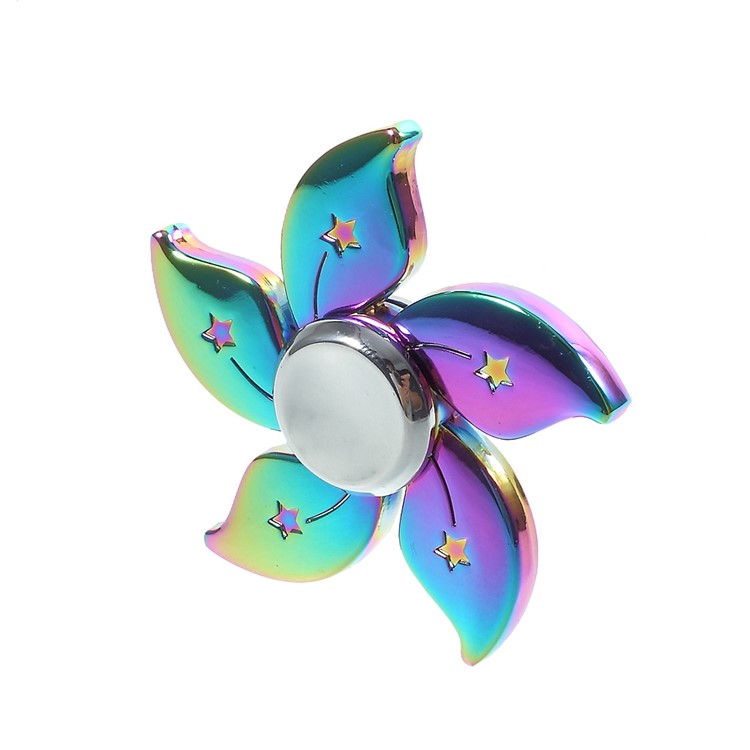 Bauhinia Flower Pattern EDC Focus Toy Spinner Fidget Toy Hand Spinner-5