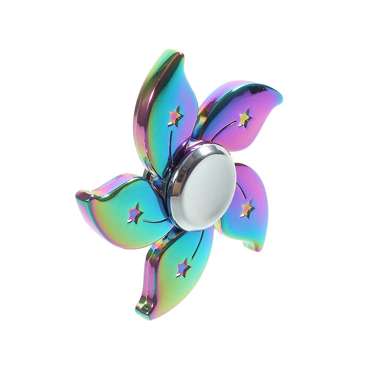 Bauhinia Flower Pattern EDC Focus Toy Spinner Fidget Toy Hand Spinner-6