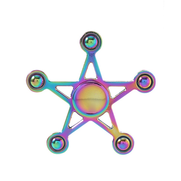 Five-pointed Star Spinner Fidget Toy Hand Spinner EDC Focus Toy-4