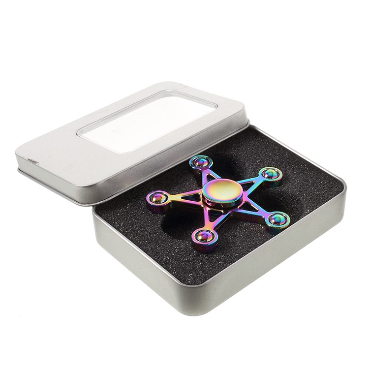 Five-pointed Star Spinner Fidget Toy Hand Spinner EDC Focus Toy-8