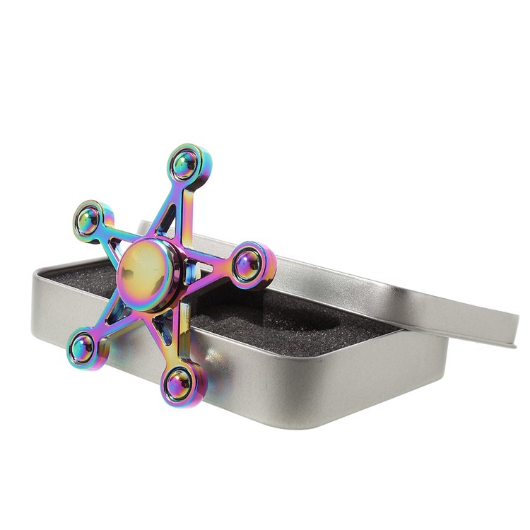 Five-pointed Star Spinner Fidget Toy Hand Spinner EDC Focus Toy-9