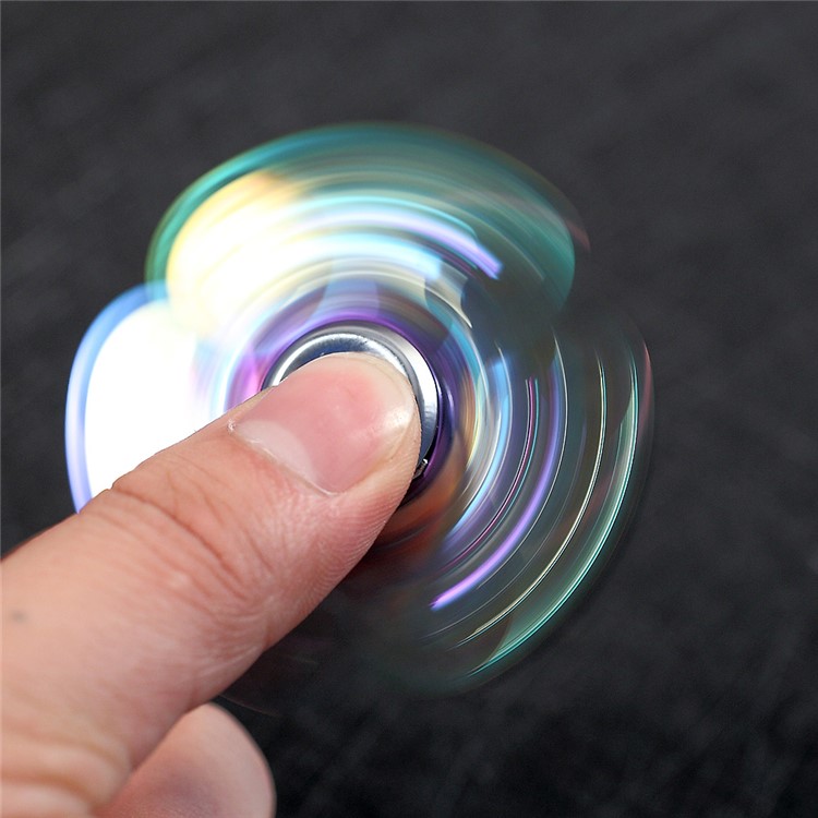 Colorized Windmill Pattern EDC Focus Toy Spinner Fidget Toy Hand Spinner-3