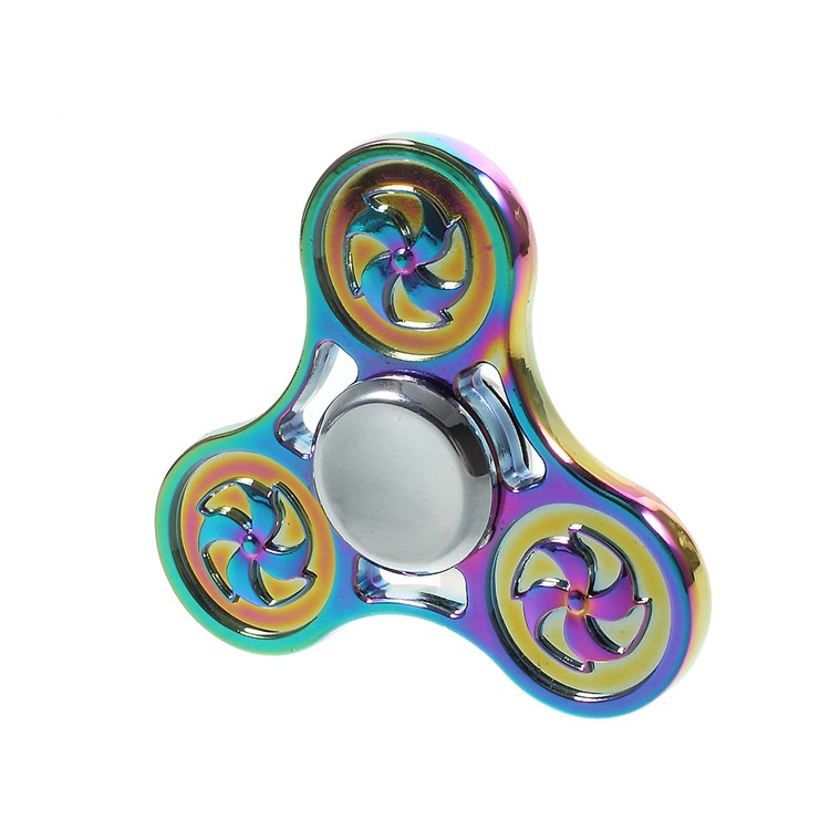 Colorized Windmill Pattern EDC Focus Toy Spinner Fidget Toy Hand Spinner-5
