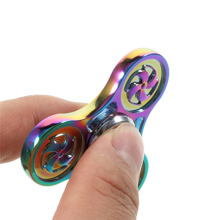 Colorized Windmill Pattern EDC Focus Toy Spinner Fidget Toy Hand Spinner-8
