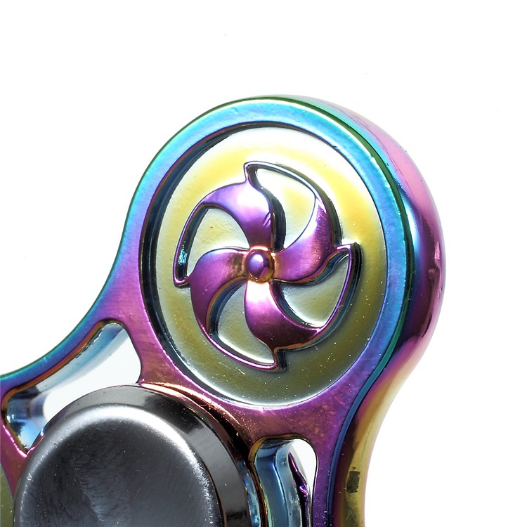Colorized Windmill Pattern EDC Focus Toy Spinner Fidget Toy Hand Spinner-9